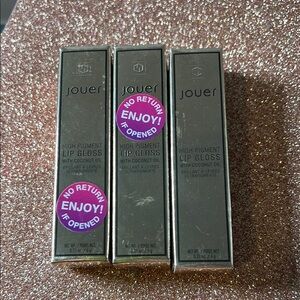 3 jouer high pigment lip glosses